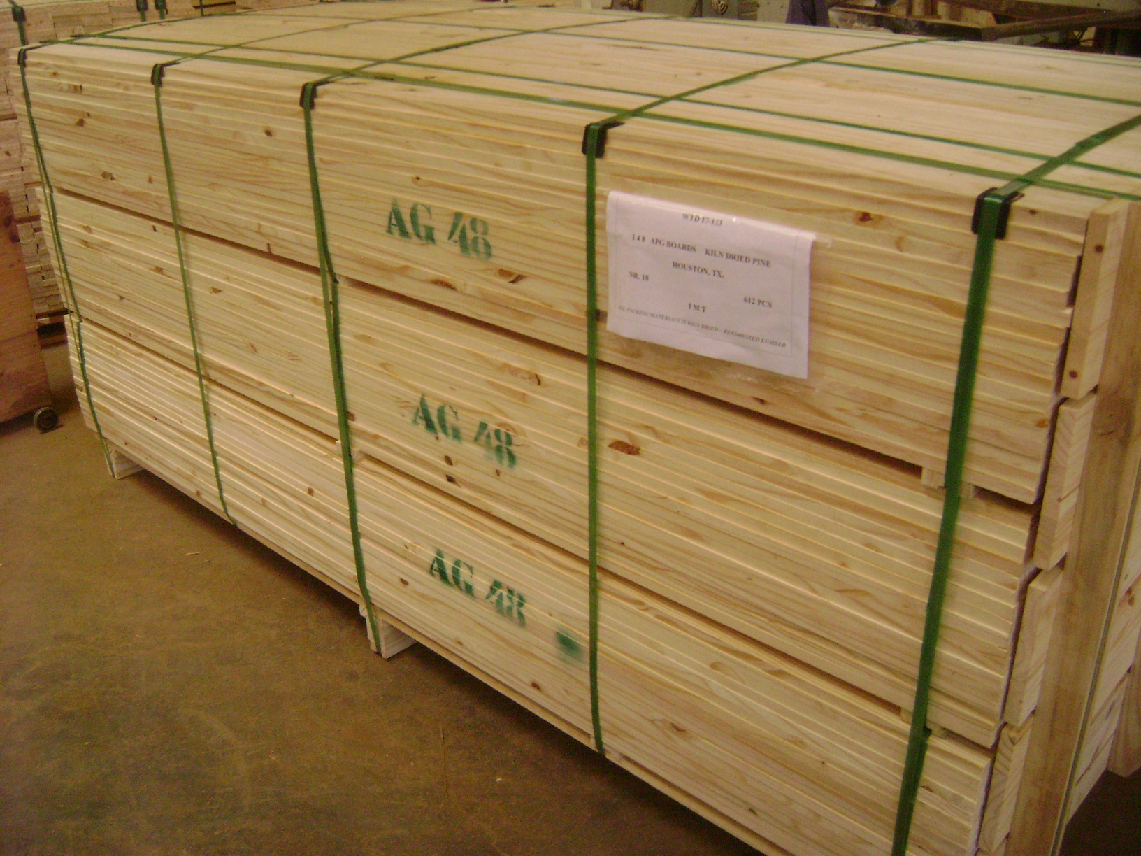 Planta procesadora de madera Inversiones STD Supply — Pino Caribe